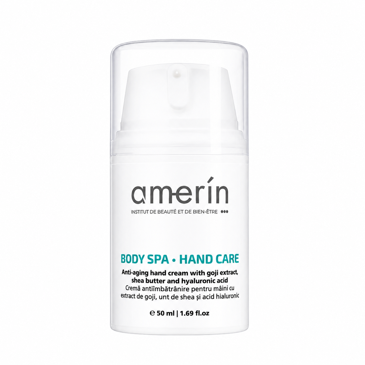 BODY SPA | Anti-aging hand cream with goji extract & hyaluronic acid